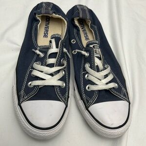 Women’s Navy Size 9 slip on Converse Sneakers
